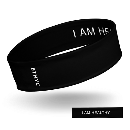 HEADSTRONG HEADBAND - I AM HEALTHY AFFIRMATION