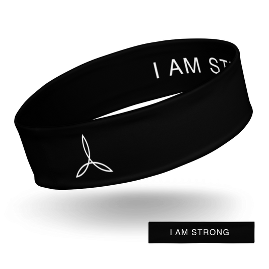 HEADSTRONG HEADBAND - I AM STRONG AFFIRMATION