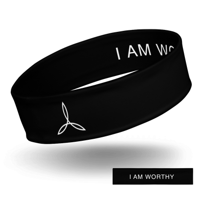 HEADSTRONG HEADBAND - I AM WORTHY AFFIRMATION